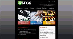 Desktop Screenshot of cirrusnetworks.com